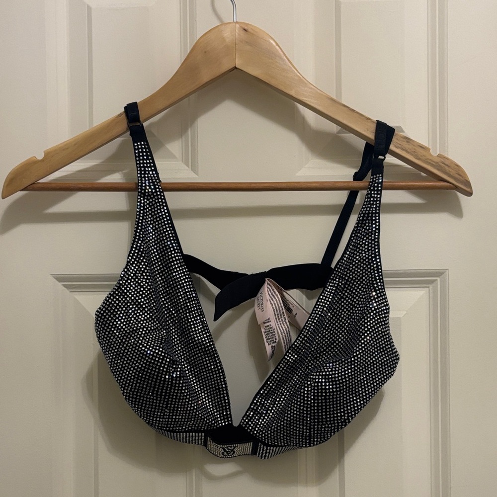 Victoria Secret rhinestone bralette NWT Size M